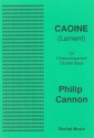Philip Cannon Caoine (Lament) double bass solo