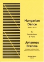 Hungarian Dance book 3 no.13 for double bass and piano