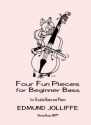 4 Fun Pieces for Beginner Bass for double bass  and piano