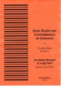 Annibale Mengoli and Luigi Savi Ed: Botto Gran Studio per Contrabbasso di Concerto double bass & piano