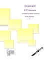 4 Concerti for 4 flutes score and parts