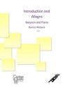 Dennis Wickens, Introduction and Allegro Bassoon and Piano Book & Part