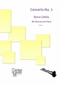 Roma Cafolla, Clarinet Concerto No. 1 Clarinet and Piano Book & Part[s]