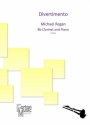 Michael Regan, Divertimento Clarinet and Piano Book & Part[s]