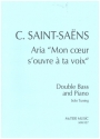Aria 'Mon Coeur s'ouvre � ta voix' for double bass and piano (Solo Tuning)