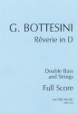 Reverie in D for double bass and strings score