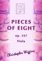 Pieces of Eight op.157 for viola and piano