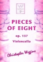 Pieces of Eight op.157 for cello and piano