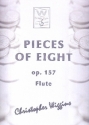 Pieces of Eight op.157 for flute and piano