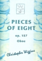 Pieces of Eight op.157 for oboe and piano