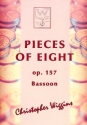 Pieces of Eight op.157 for bassoon and piano