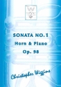 Sonata no.1 op.98 for horn and piano