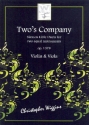 Two's Company op.157b for violin and viola score