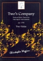 Two's Company op.157b for 2 violas score