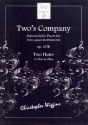 Two's Company op.157b for 2 flutes (flute and oboe) score