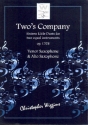 Two's Company op.157b for alto saxopbone and tenor saxophone score