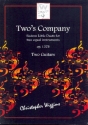 Two's Company op.157b for 2 guitars score
