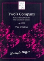 Two's Company op.157b for 2 ukuleles score