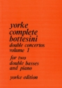 Double Concertos vol.1 for 2 double basses and piano parts