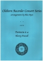 Fantazia  4 for 4 recorders (SATB) score and parts
