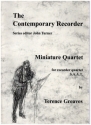 Miniature Quartet for 4 recorders (SAAT) score and parts