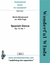 Spanish Dance op.12,1 for 4 flutes, alto flute and basso flute score