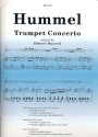 Concerto in Eb for trumpet and orchestra (+CD) for trumpet and piano