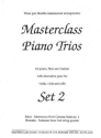 Masterclass Piano Trios vol.2 for flute, clarinet and piano (violin, viola, cello ad lib) score and parts