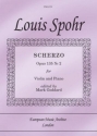 Scherzo op.135,2 for violin and piano