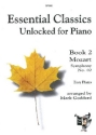 Wolfgang Amadeus Mozart Arr: Mark Goddard Essential Classics Unlocked for Piano Book 2 piano solo