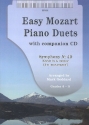 Easy Mozart Duets - First Movement from Symphony no.40 KV550 (+CD) for piano 4 hands score