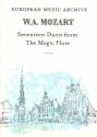 17 Duets from the Magic Flute for 2 flutes score