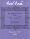 6 Sonatas vol.2 (nos.4-6) for violin and piano