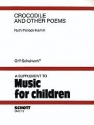 Pollock Hamm, Ruth Crocodile and Other Poems Kinderchor Partitur