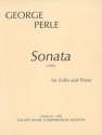 Perle, George Sonata for cello and piano Violoncello und Klavier