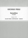 Perle, George Sonatina for solo piano Klavier