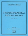 Perle, George Transcendental Modulations for orchestra Orchester Studienpartitur