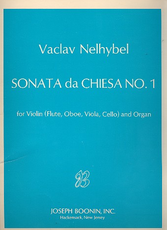 Sonata da Chiesa no.1 for violin (flute/ oboe/viola/cello) and organ parts
