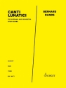Canti Lunatici Soprano and Orchestra Partitur