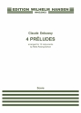 Claude Debussy, 4 Prludes Chamber Ensemble Partitur
