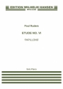 Poul Ruders, Etude No.VI 'Papillons' Piano Score