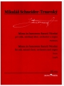 Missa in honorem Sancti Nicolai for soli, mixed chorus, orchestra and organ score