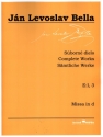 Smtliche Werke Serie E Band 1,3 Messe d-Moll Partitur