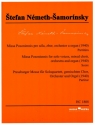 Pressburger Messe für Soloquartett, gem Chor, Orchester und Orgel Partitur