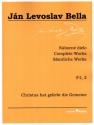 Sämtliche Werke Serie F Band 1,2 Christus hat geliebt die Gemeine Partitur