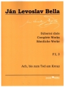 Sämtliche Werke Serie F Band 1,3 Ach, bis zum Tod am Kreuz Partitur