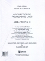 A Collection of figured Bass Lines (with Solutions) vol.2  (set with 2 volumes)