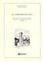 El campaner de Tall fr gem Chor, Streicher, 2 Flten, Klarinette, Fagott und Klavier Partitur und Instrumentalstimmen (Streicher 1-1-1-1-1)