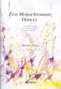5 monochromatic Dances fr 4 Flten Partitur und Stimmen