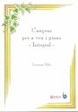Cancons integral for voice and piano score